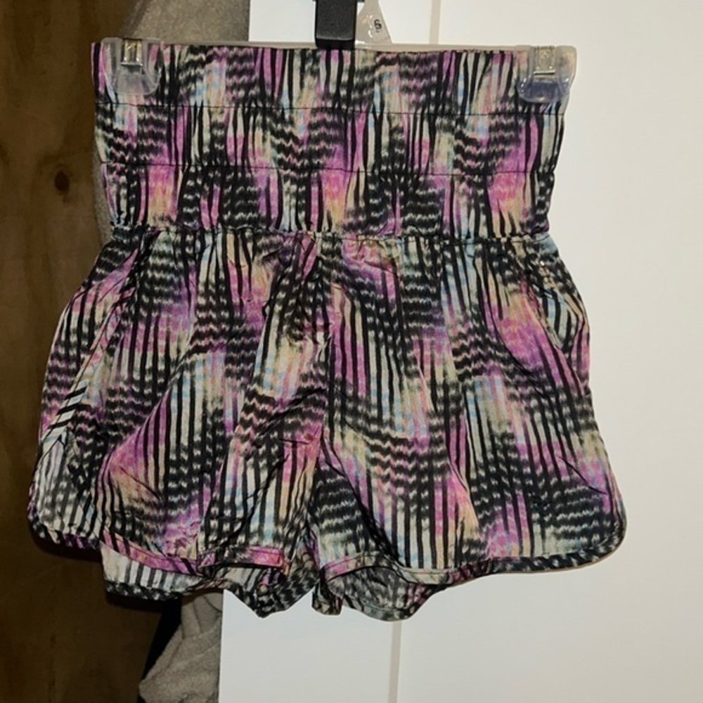 Free People Movement The Way Home Printed Shorts- Small